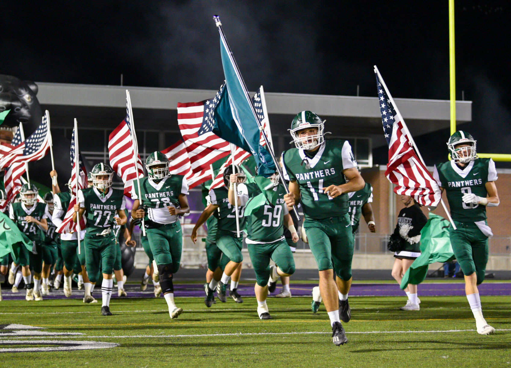 Normangee vs. Thrall football